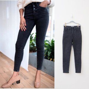 Everlane High-Rise Skinny Button Fly